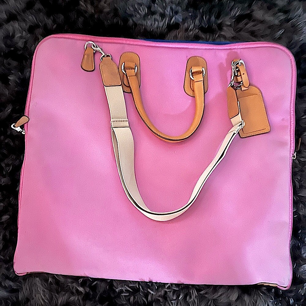 Mulholland Canvas & Leather Garment Bag